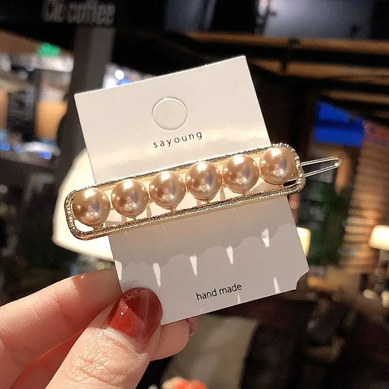 1 pc Retro Vintage Crystal Pearl Elegant Women Barrettes Hair Clip For Women Girl Wedding Hair Accessories drop shipping 1 pc Retro Vintage Crystal Pearl Elegant Women Barrettes Hair Clip For Women Girl Wedding Hair Accessories drop shipping