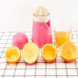 2018073001 xiangli Простой Мини соковыжималка чашки дома фруктовый небольшой сок машина встряхнуть руку оранжевый лимон 100