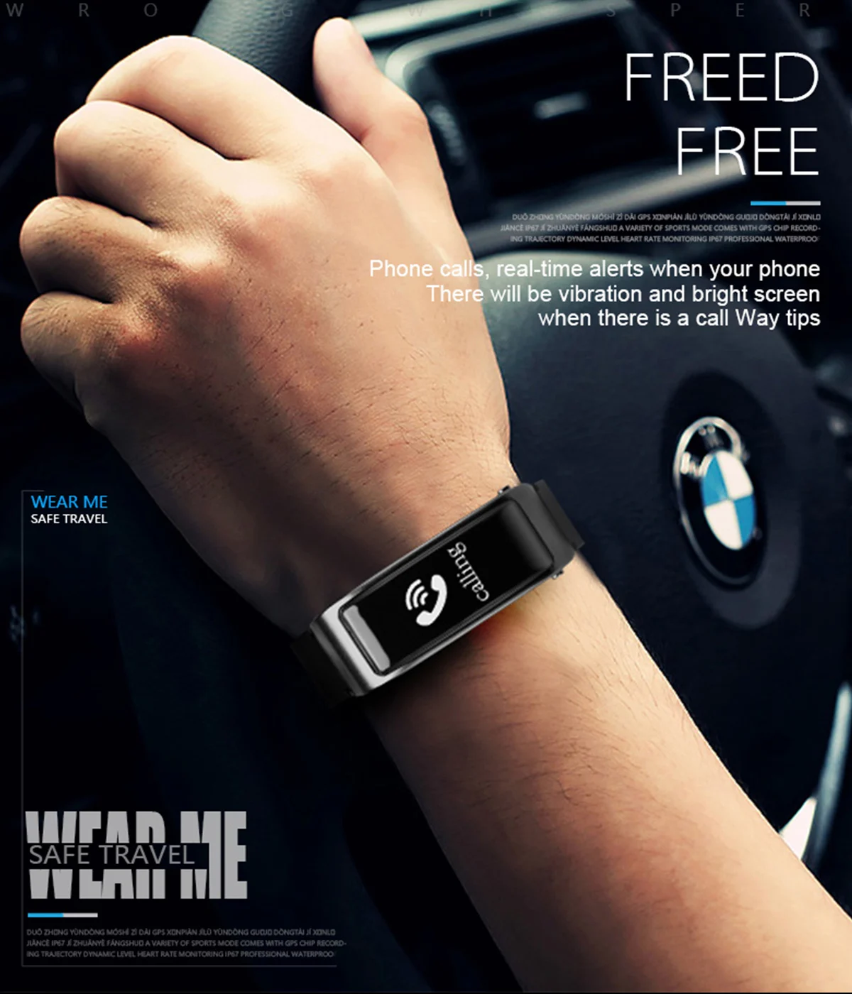 Умные часы Y3, браслет для вождения, умные часы с Bluetooth, наушники, монитор сердечного ритма, шагомер, наушники для IOS Android