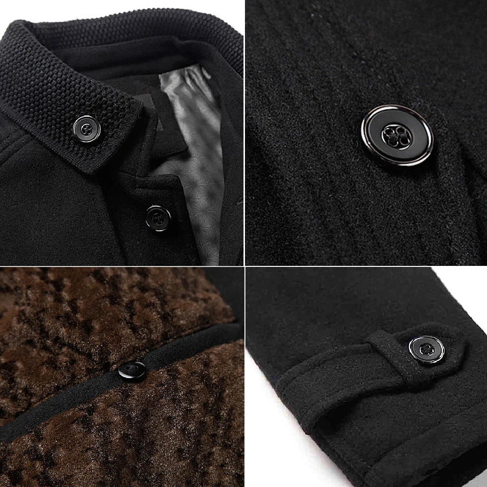 HOLYRISING, мужское шерстяное пальто, модное, мужское, пальто, развивающее свою мораль, зимняя куртка, распродажа, ветровка, куртка, пальто#130005