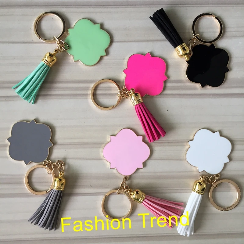 quatrefoil keychain (2)