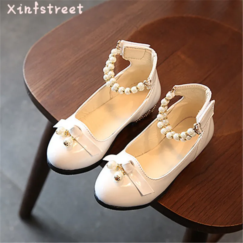 Xinfstreet Kids Girls Shoes With Heels 2017 Fashion Girls Shoes