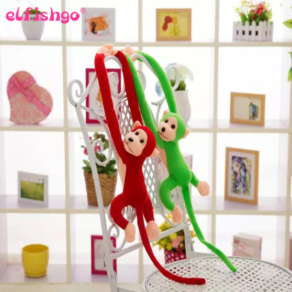 60 см каваи длинные руки хвост обезьяна чучела кукла плюшевые игрушки ...