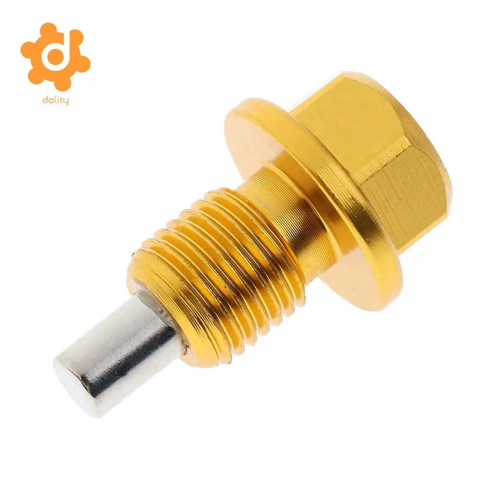 dolity M16x1.5 Auto Magnetic Oil Drain Plug Bolt Screw Sump Nut Crush Washer