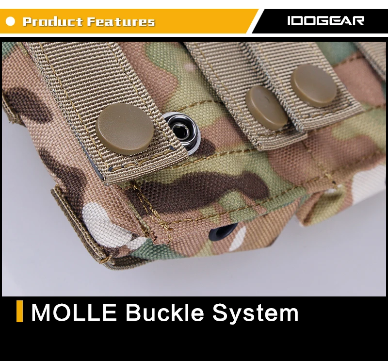 IDOGEAR подсумок, Molle, тройной подсумок, модульный подсумок для 5,56, Боевая обязанность, Wargame, для активного отдыха, 3533