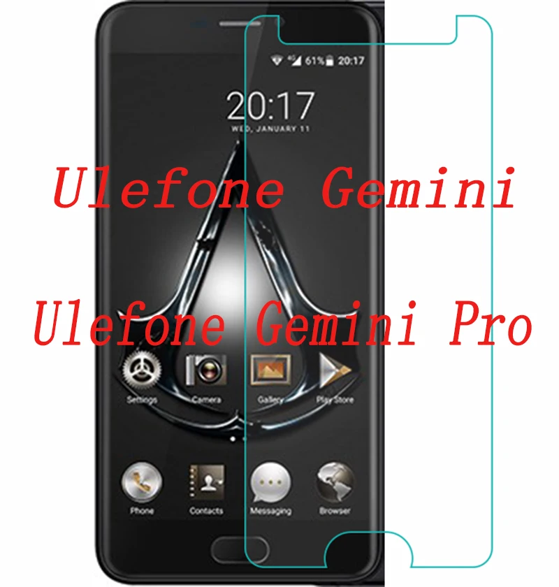 2 шт Новый экран протектор телефона для Ulefone Gemini/Gemini Pro телефон Закаленное стекло