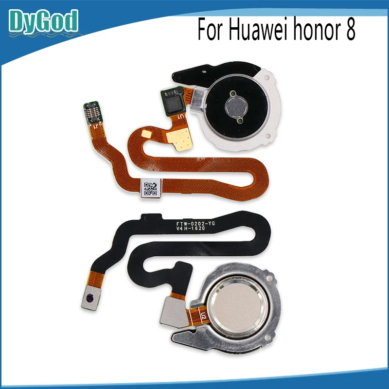 Сканер отпечатков пальцев DyGod для Huawei Honor 8 гибкий кабель кнопка возврата запасные