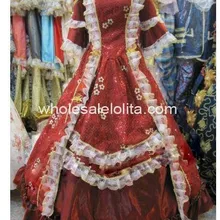 17 18 век Marie Antoinette ТРАПЕЦИЕВИДНОЕ бальное платье барокко платья в стиле рококо