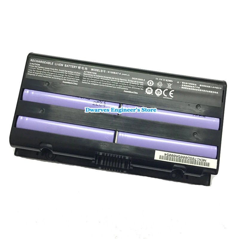Оригинальный аккумулятор для ноутбука Аккумулятор Clevo процессор Metabox Alpha N170SD N150SD