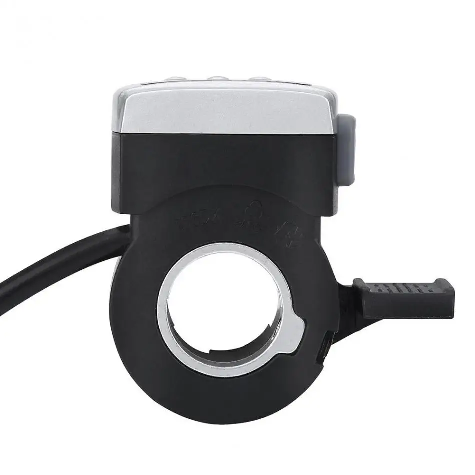 Perfect Ebike Thumb Throttle 36V Speed Control 6 Wires Thumb Throttle on Left / Right Handle for E-Bike Electric Bicycle 1.6m cable wire 4