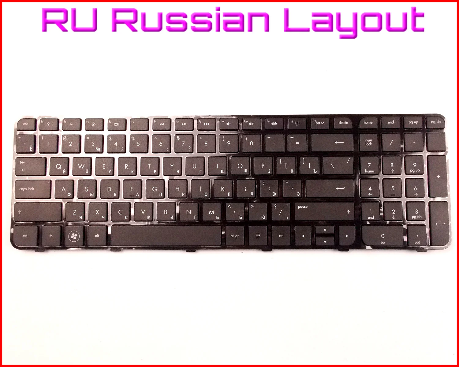 Russian RU Version Keyboard For HP Pavilion G6-2000 G6-2100 G6-2200 G6-2300 G6T-2000 G6Z-2200 G6-20