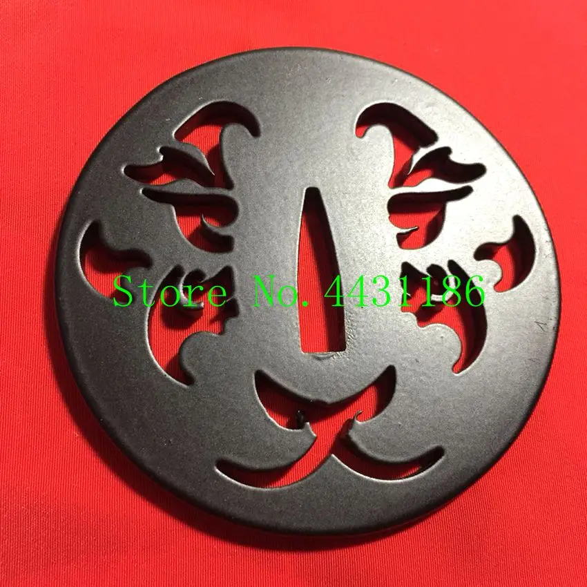 Японский самурайский меч фитинги-Железный TSUBA(GUARD) для Катана вакизаши