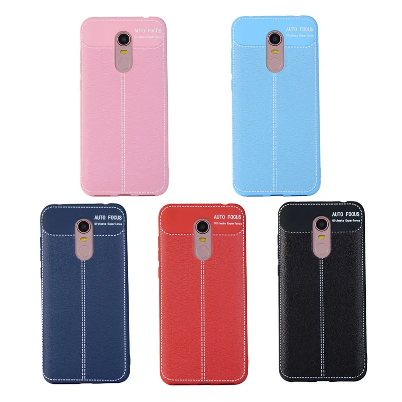 

Fashion Lichee Pattern For Xiaomi Redmi 5/Redmi 5 Plus Case Shock Proof Soft Mobile Phone Cases Covers Phone Back Cover Shell
