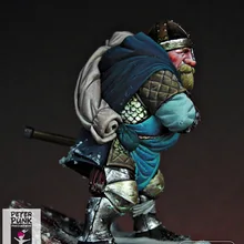 [Loong Way миниатюры] Фер миниатюрный Ironbound обороны 54 мм миниатюрные из полимерной смолы