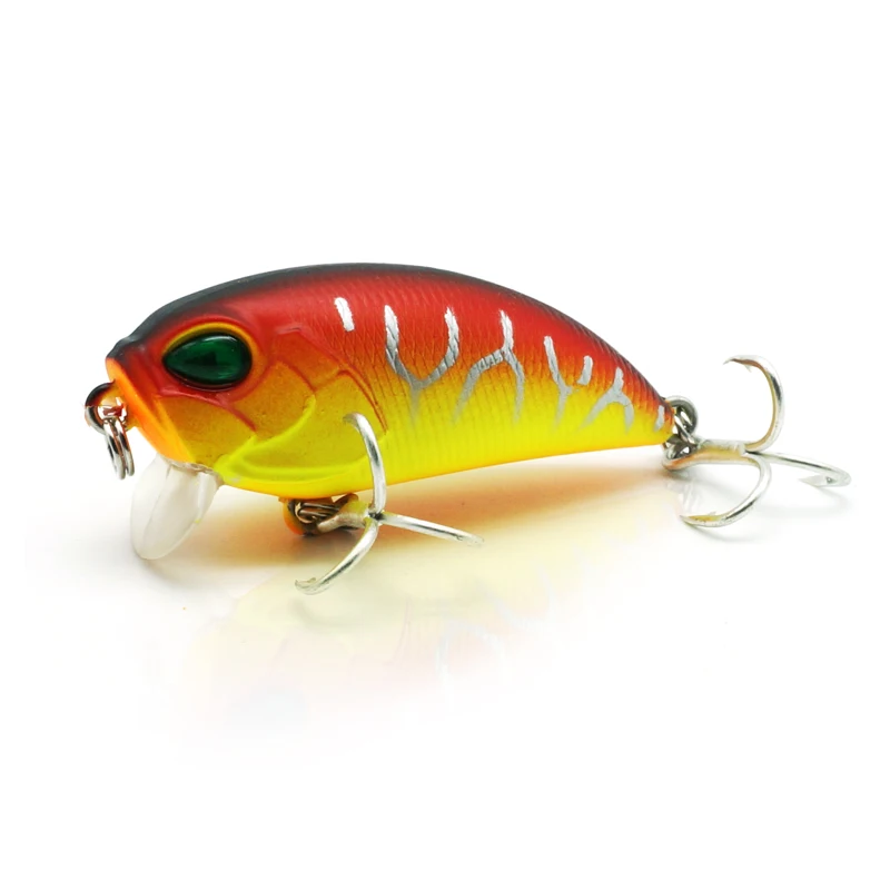 Thritop Crankbait рыболовные приманки-Воблеры искусственные жесткие приманки 3D глаза TP067 5 см 7 г 5 различных цветов - Цвет: Color A