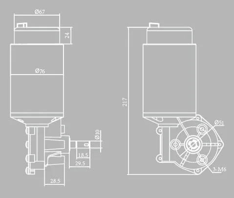 Permanent magnet motor-2