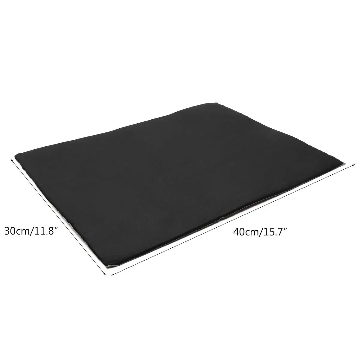 

9Pcs Rubber Adhesive Cotton Insulation Thick Soundproof Rubber Absorbing Car Noise Insulation Foam Board 5mm