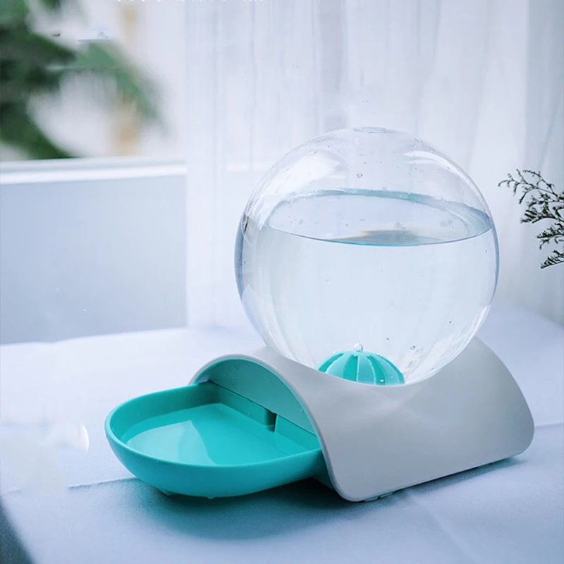 

LUDA Bubble Automatic Cat Water Fountain For Pets Water Dispenser Large Drinking Bowl Cat Drink 2.8L No Electricity