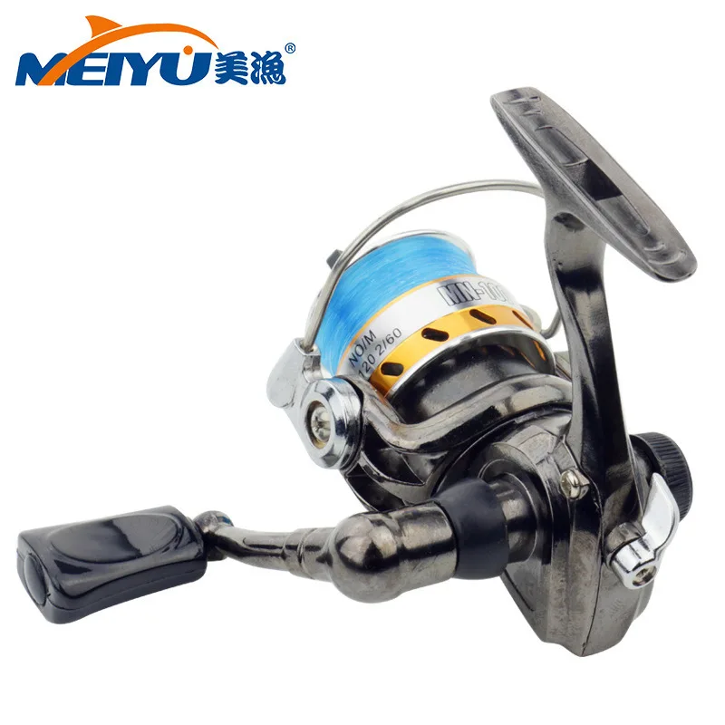 2019 Топ Мода Daiwa Molinete Ryobi Meiyu Мини 100 металлическое спиннинговое колесо маленькая