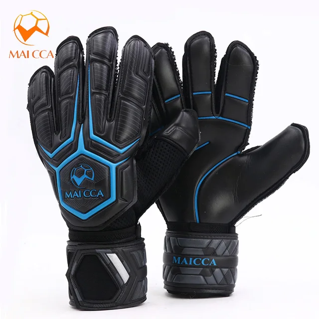 Professional Goalkeeper Gloves Cheap Roll Finger Football Palm Soft