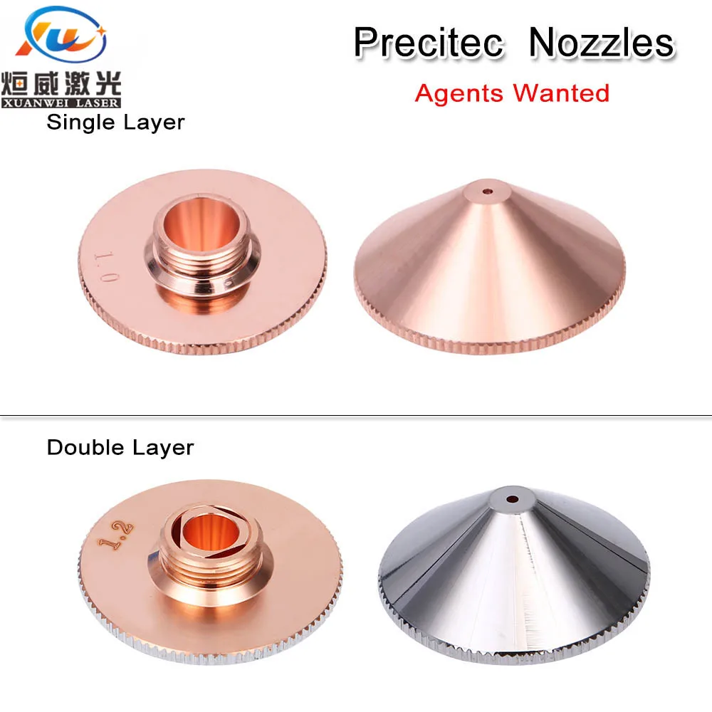 Laser Nozzles Co2 Single/Double Layers Dia.28mm H15 Caliber 0.8 - 4.0 P0591-571-0001 for Precitec Fiber Laser Cutting Head Laser Nozzles Co2 Single/Double Layers Dia.28mm H15 Caliber 0.8 - 4.0 P0591-571-0001 for Precitec Fiber Laser Cutting Head