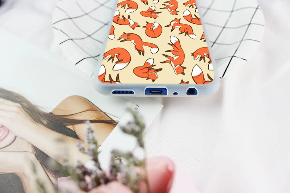 Мягкий ТПУ чехол Mr cute Fox для huawei Honor 9 10 Lite 6X 7X 8X Max 7A 5,7 дюймов 8A 8C V20 PLAY 9i
