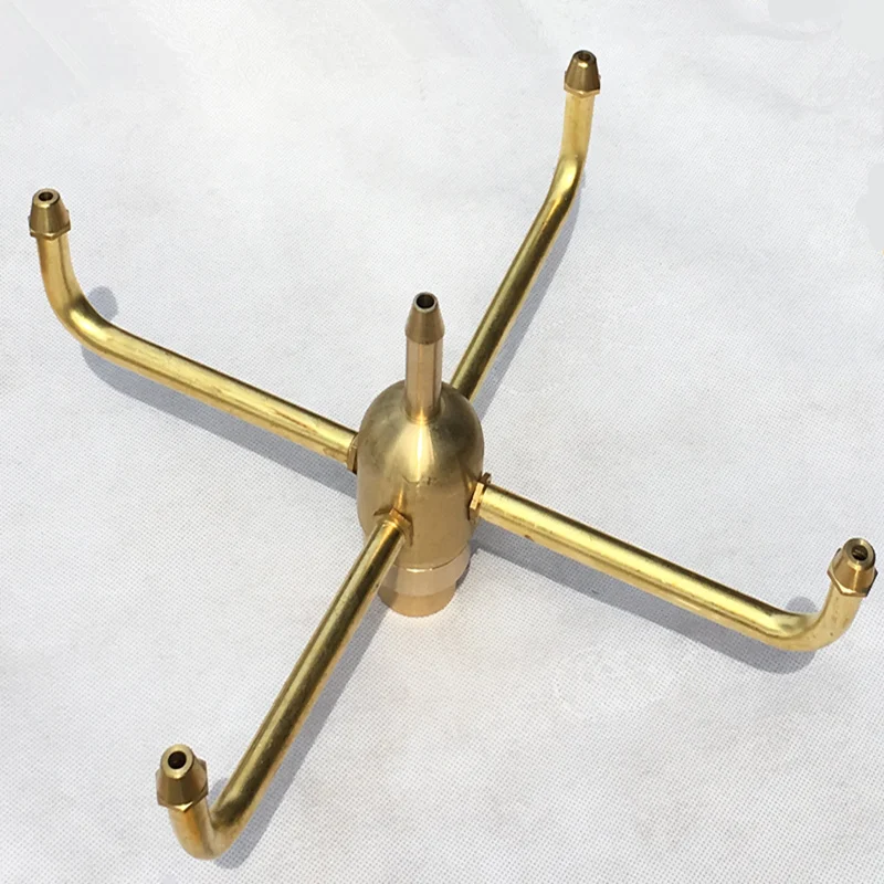 Новые Латунные вращающиеся сопла для фонтана 1/2 &quot3/4" 1 &quot1 5" садовые пруда и
