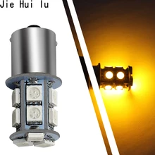 1156 BA15S 13 SMD белый светодиодный лампа p21w R5W R10W 1157 светодиодный автомобильные лампы сигнала поворота Фары заднего хода автомобиля светильник Хвост Парковка 12V