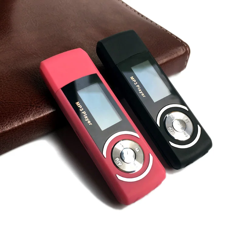 

Quality Portable Gift digital mp3 palyer with LCD FM 4GB Built-in memory+ Card slot Support tf card Extended Li-ion battery 3806