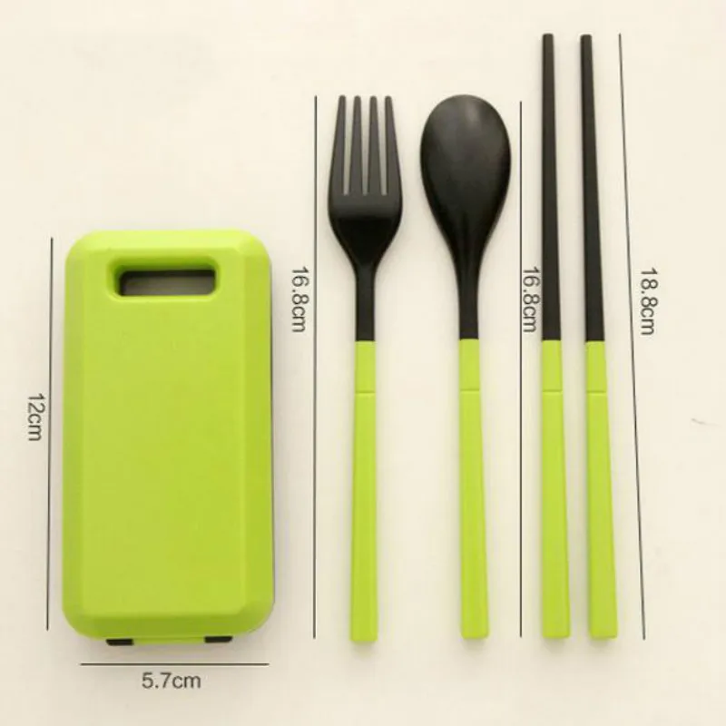 

Travel Kids Adult My Cutlery Fork Camping Picnic Set Gift Outside Activities
