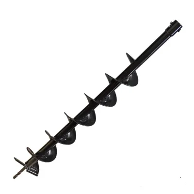 New Model  Diameter Single Blade 40mm,60mm,80mm,80CM Long Earth  Drill,Auger Drill Bits, for Ground Hole digger 3