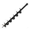 New Model  Diameter Single Blade 40mm,60mm,80mm,80CM Long Earth  Drill,Auger Drill Bits, for Ground Hole digger 3