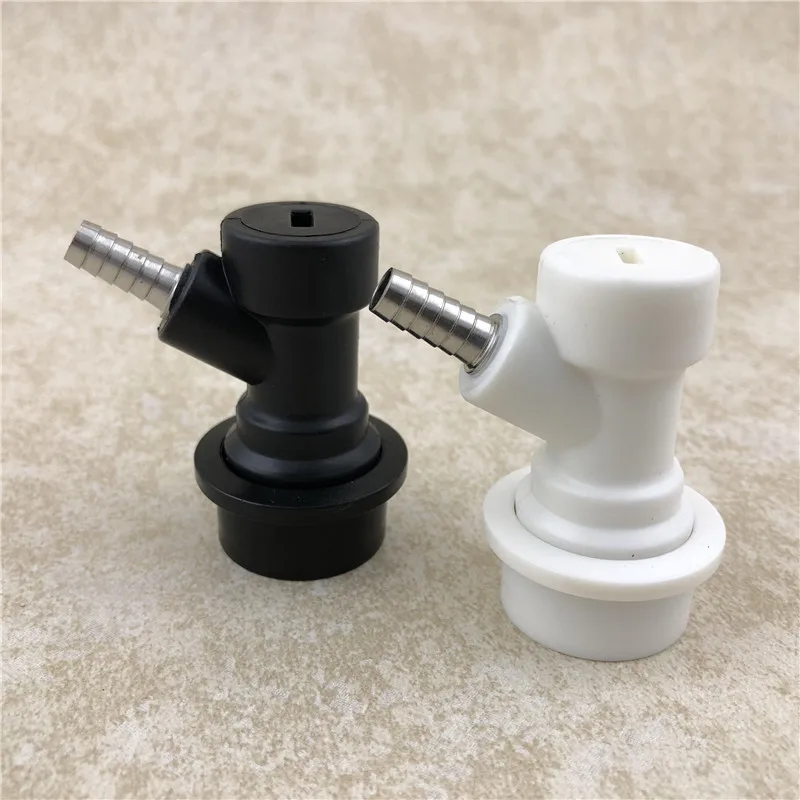 2Pairs Homebrew Ball Lock Keg Disconnect Liquid and Gas Barbed for Homebrew  Beer Keg Tap (4)