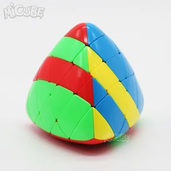 

Shengshou Mastermorphix 4x4 Rice Dumpling Stickerless Magic Cubes Puzzle Toy Colorful Multicolor Special Hight Difficult 4x4x4