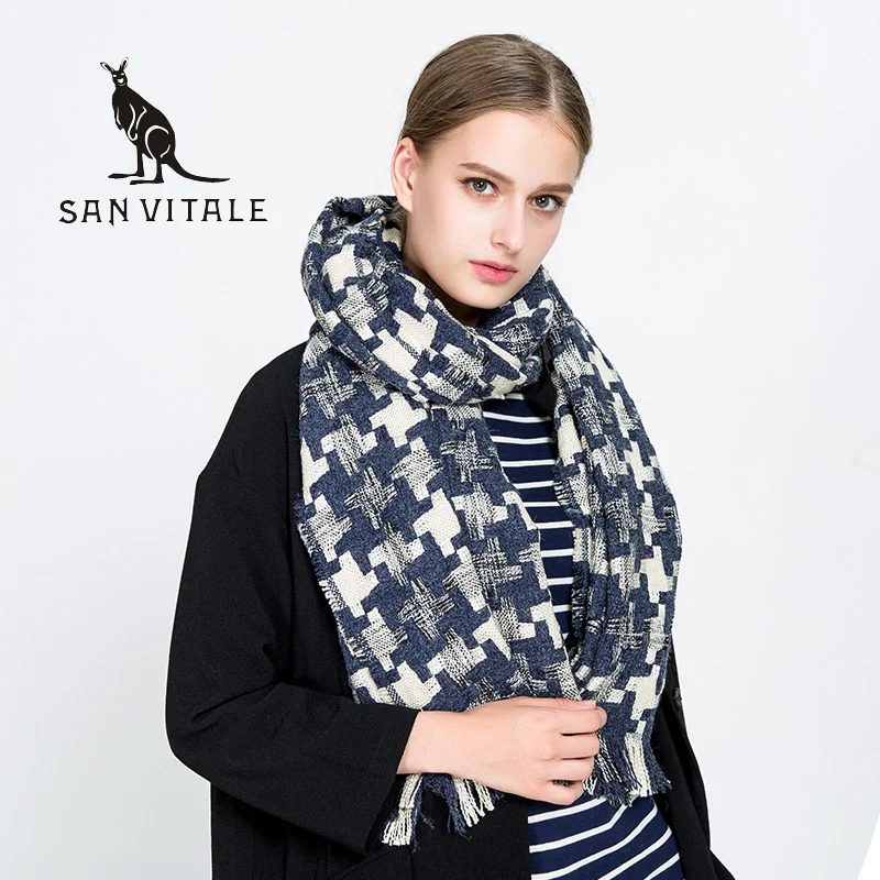 Scarves For Women Scarf Famous Brand Cape Winter Clothing Skull