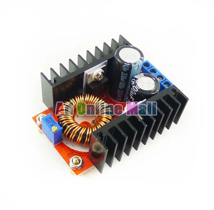 

DC Boost Converter 10-32V to 60-97V Step Up Car Power Supply Adjustable Module 100W 5PCS/LOT
