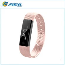 In Stock ID115 Smart Bracelet Fitness Tracker Step Counter Fitness Wristband Alarm Clock Vibration Wristband pk fit bit miband2