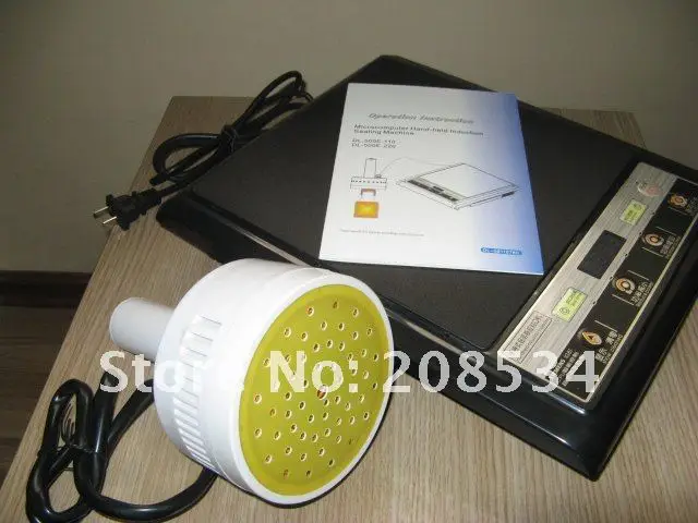 Low Price! 220V 500E hand-held electromagnetic induction heat sealing machine, drug sealer,bottle sealing machine 20-100mm