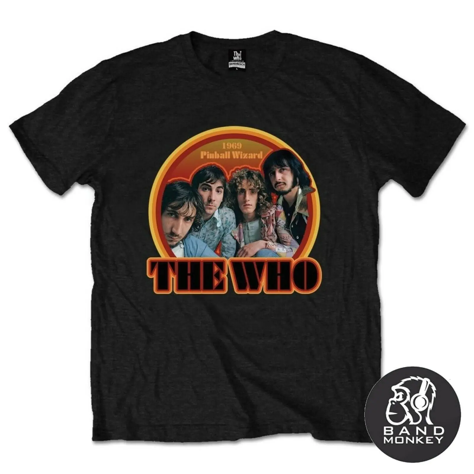

The Who Mens T-Shirt 1969 Pinball Wizard (Retail Pack)