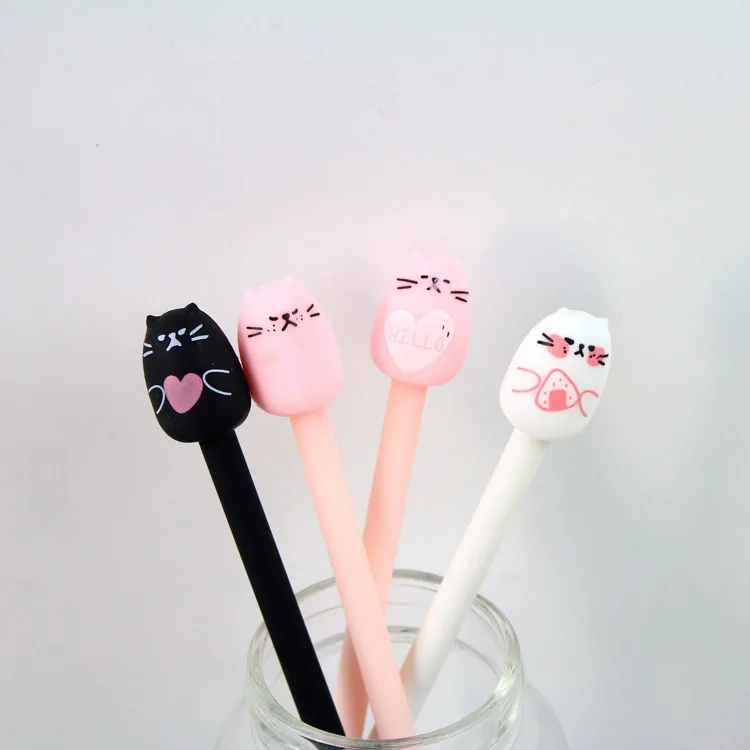 

3pcs 51634 Svetlanca SVCW-3155 Nick Cat Life Soft Gel Gel Pen Notepad