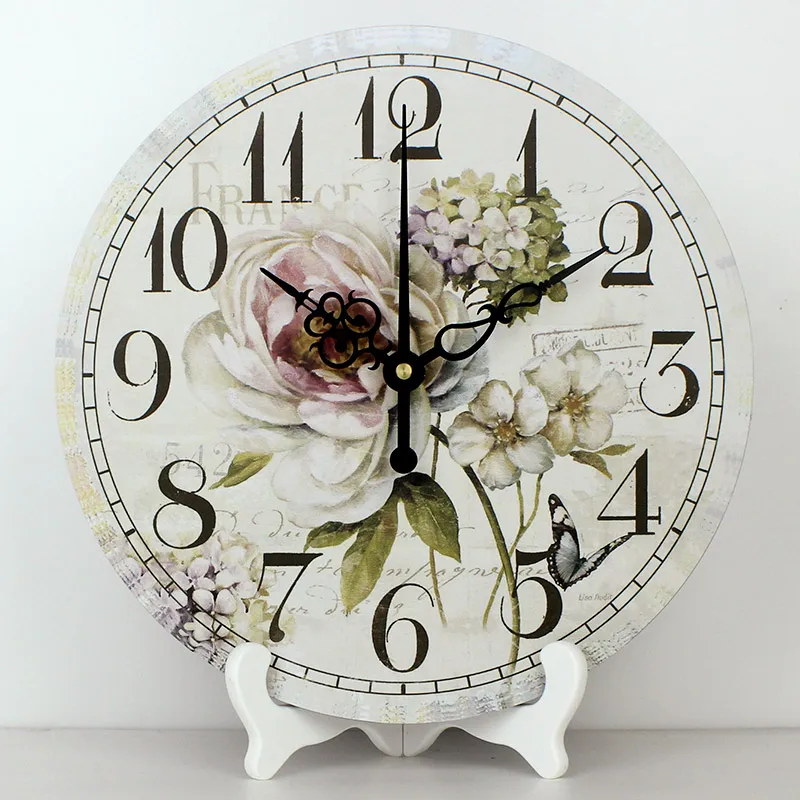 wholesale more quiet bedroom decor table clocks fashion home decoration quartz watch wall modern