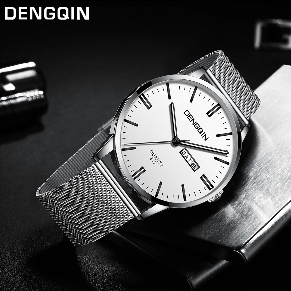 

2019 New Watch Men Multifunction Waterproof Top Brand Watches Steel Strap Watches Quartz Wrist Watches Male Casual Hot Clock