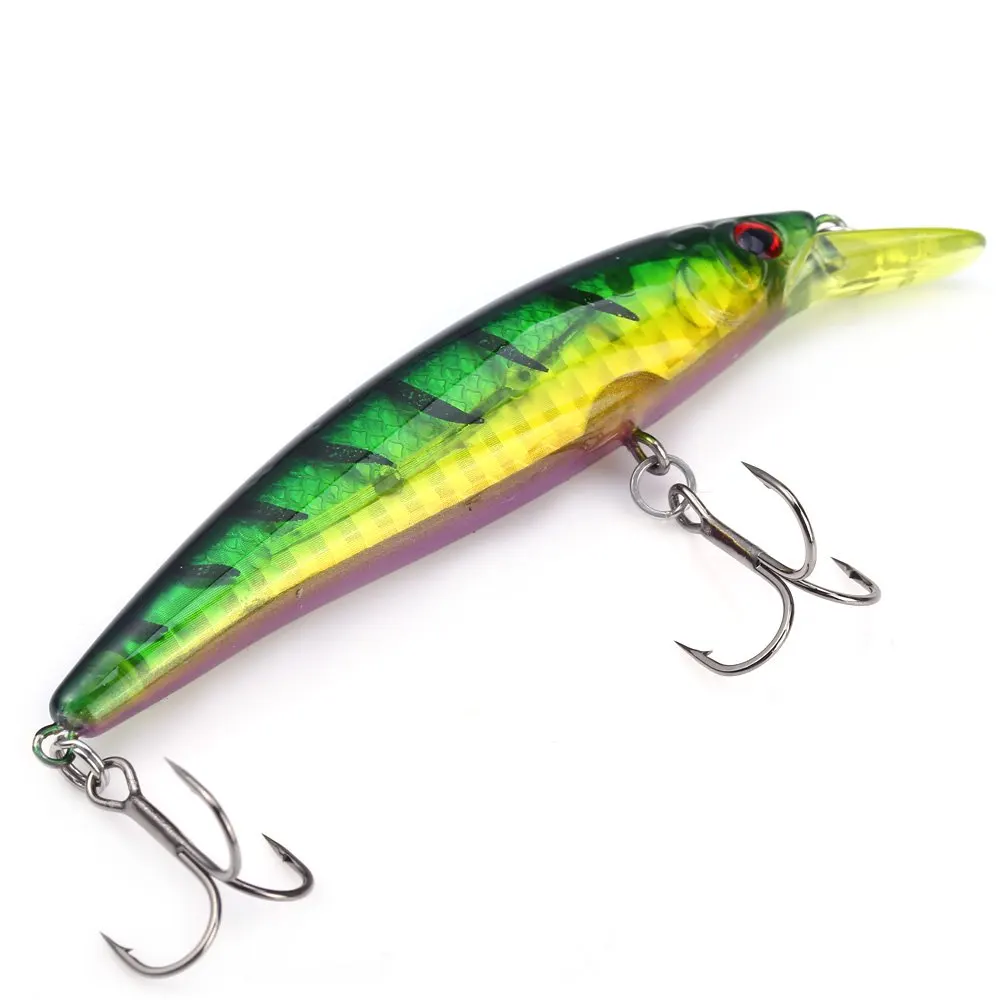 

2018 TSURINOYA DW11 95mm 9g 1m Mini Crank Fishing Lure Hard Bait Fishing Tackle with BKK Hooks Multicolor