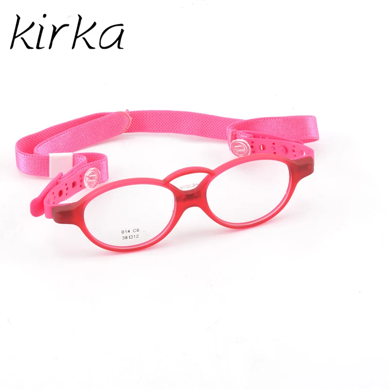 

Kirka Children Prescription Glasses Red Kids Eyewear Frames Flexible Eye Glasses Spectacle Frame For Girls
