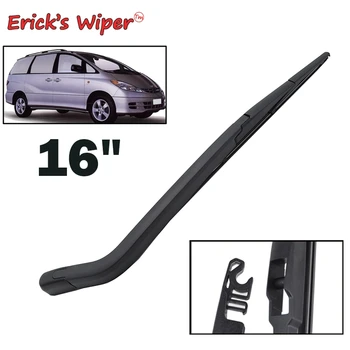 

Erick's Wiper 16" Rear Wiper Blade & Arm Set Kit For Toyota Previa 2000 - 2005 Windshield Windscreen Rear Window
