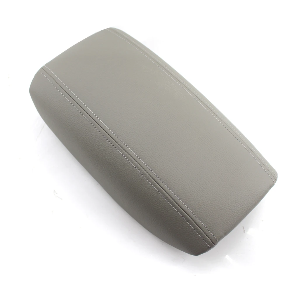 Car Armrest Center Console Cover Lid for Volvo S80 99 06 Gray w/ABS