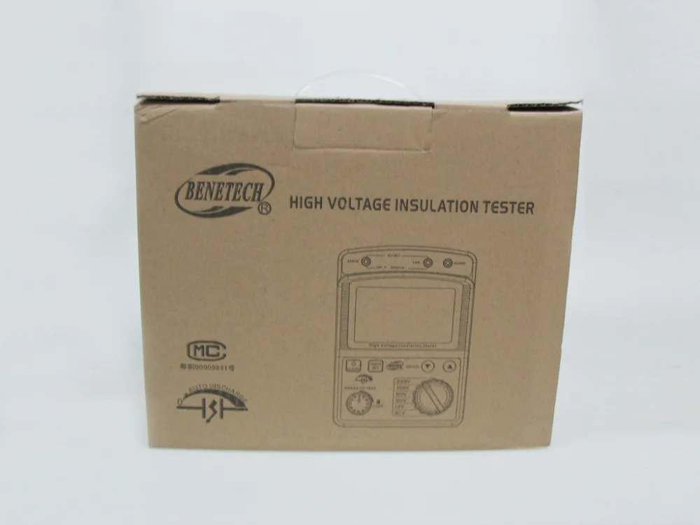 GM3123 2500V insulation resistance meter digital megohm-meter Ohm Meter high tension megger AC Voltage Insulation tester2