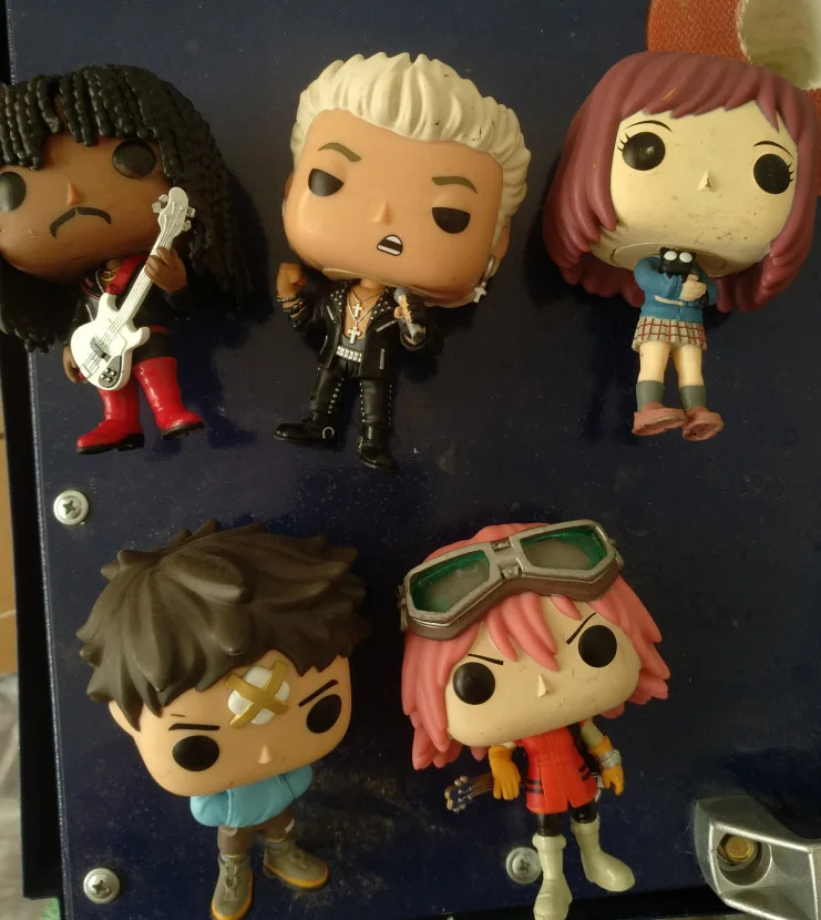 

Original Funko pop Secondhand Rocks: Billy Vinyl Action Figure Collectible Model Loose Toy No Box