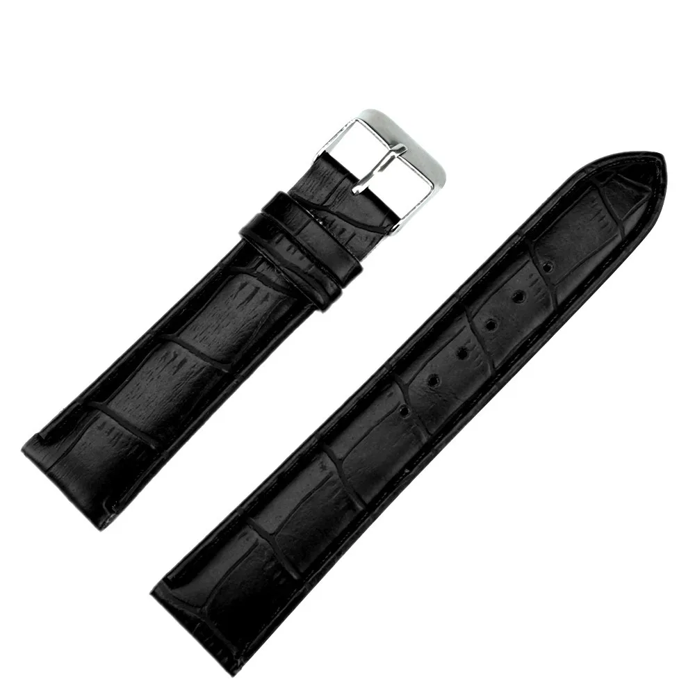 women fashion beautiful 20mm Fashion Man Women Leather Strap Watchband font b Watch b font Band