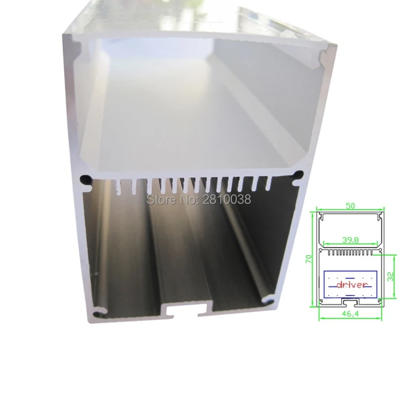 10 X 1 M Sets/Lot U type office lighting led aluminium profile and led u channel for suspension or pendant lights